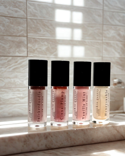 Tinted Honey Tallow Gloss - Set of 4