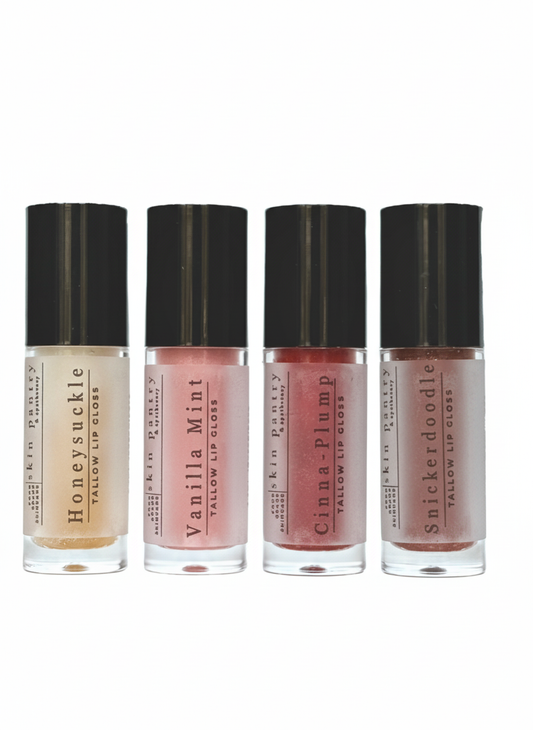 Tinted Honey Tallow Gloss - Set of 4